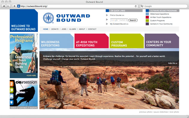 Outward Bound USA Home